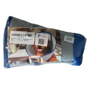 Extra Soft Dog Cone For Dogs Blue Size Small NEW in PKG.FREE SHIPPING.